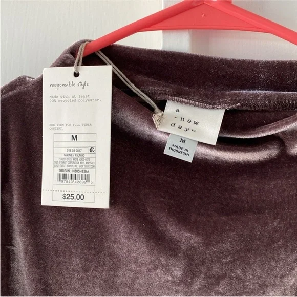 A New Day Velvet Dress - Picture 2 of 2